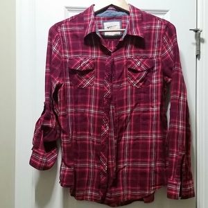 Arizona jeans Co size L long sleeve shirt